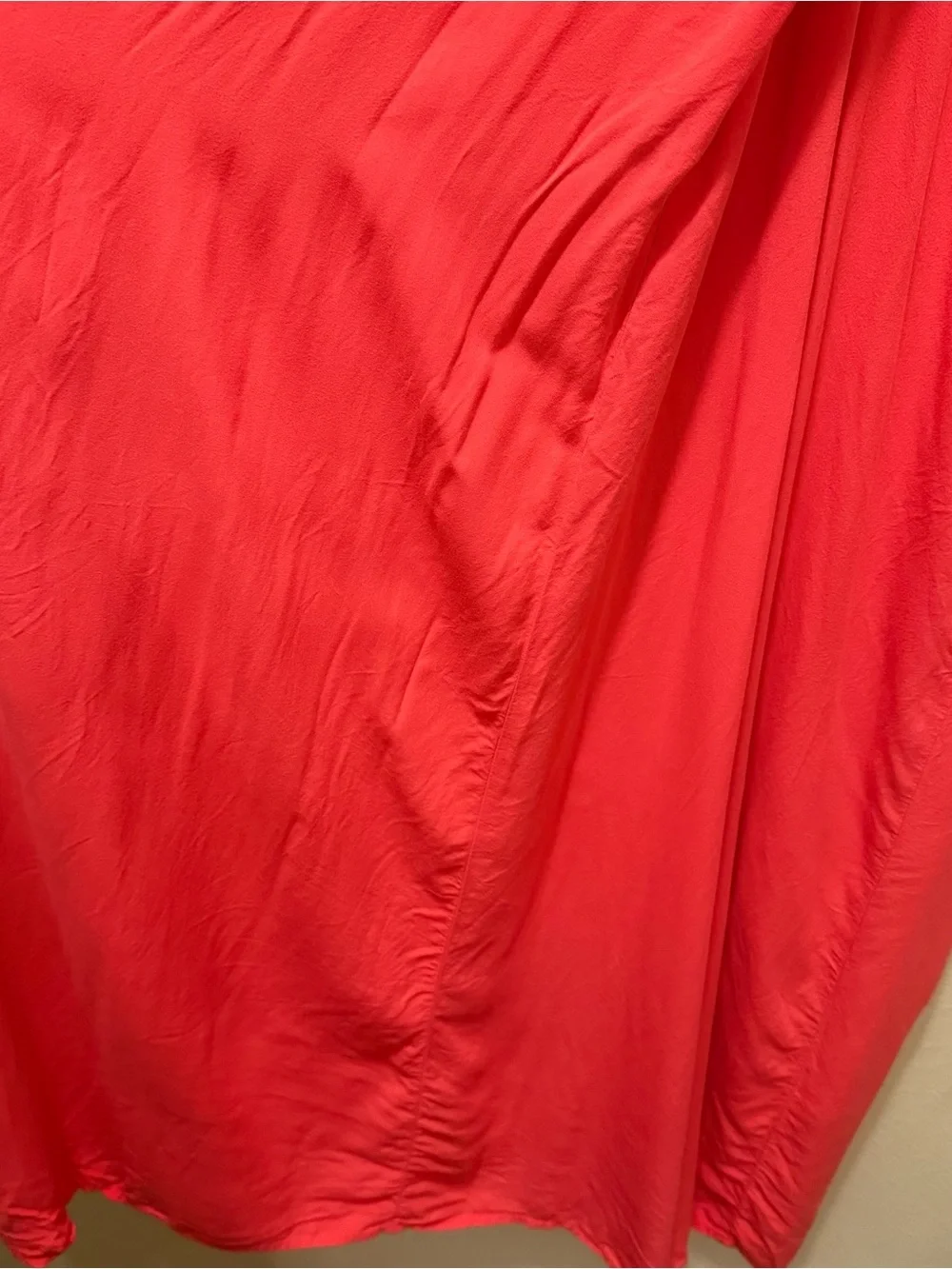 Women’s XXL Old Navy Coral Flowy Spaghetti Strap Long Shift Maxi Dress